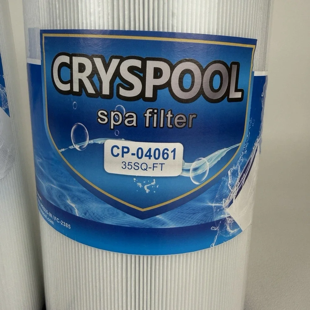 (2) CRYSPOOL Spa & Pool Filter CP-04061 Replaces FC-2385 C-4335 PRB35-IN R173431